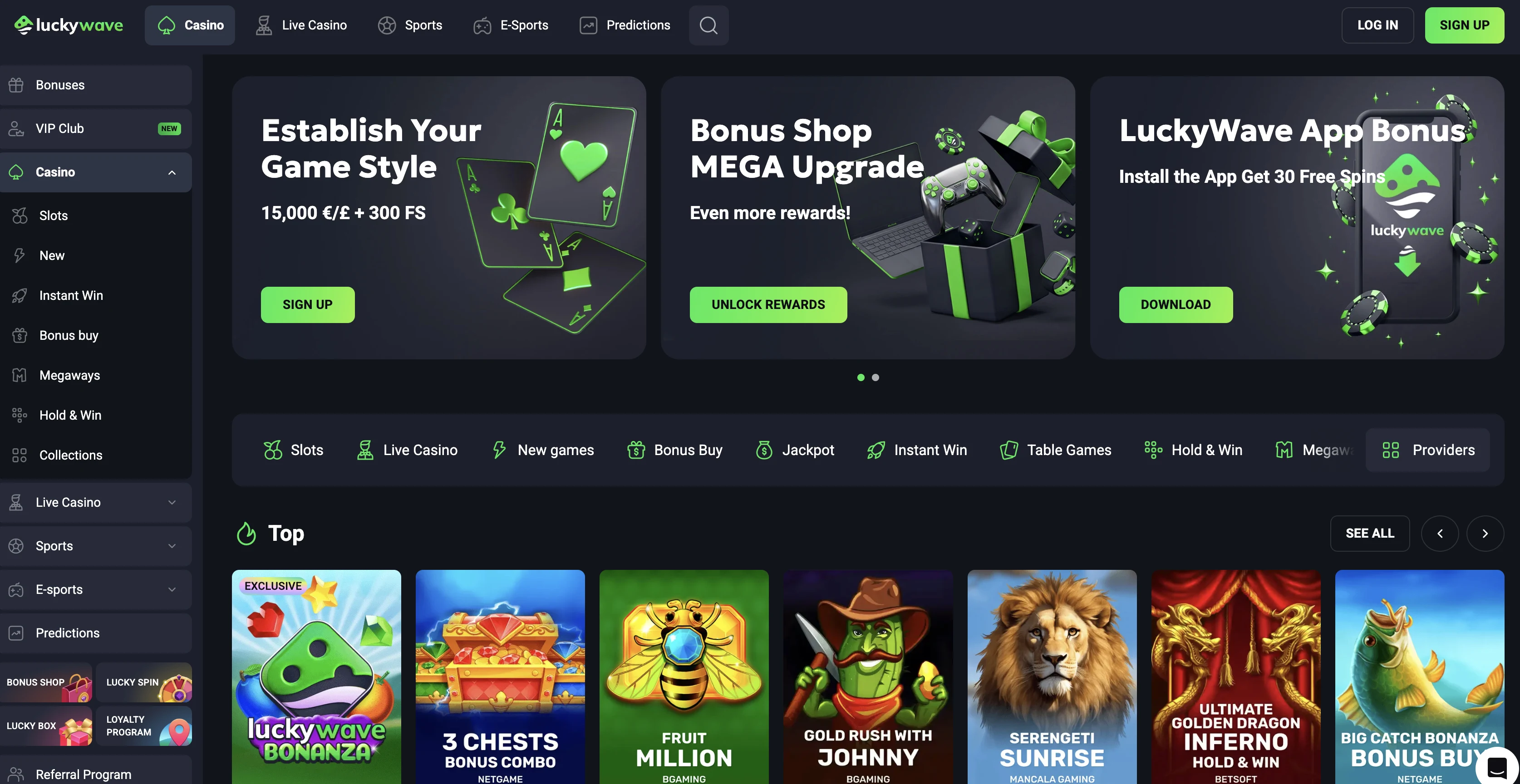 Lucky Wave Casino